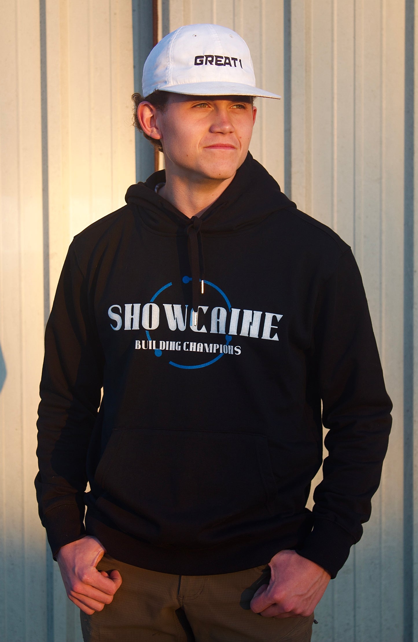 SHOWCAINE Black Hoodie