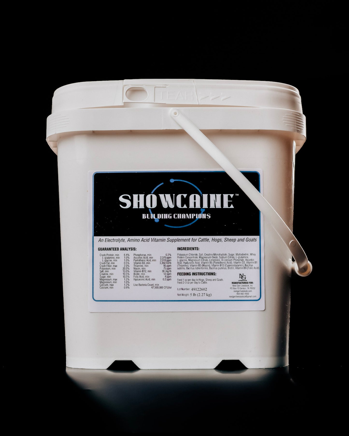 Showcaine™